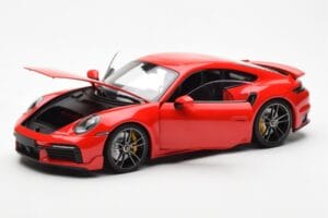 Porsche 911 992 Turbo S Sport Design Punainen Minichamps 1:18 113069078 Metalli — kuva 2 / 8