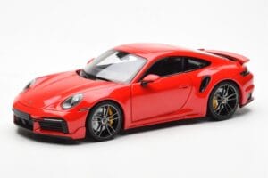 Porsche 911 992 Turbo S Sport Design Punainen Minichamps 1:18 113069078