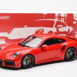 Porsche 911 992 Turbo S Sport Design Punainen Minichamps 1:18 - image 8 of 8