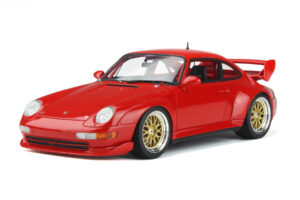 Porsche 911 993 Carrera 3.8 RSR Punainen GT Spirit 1:18
