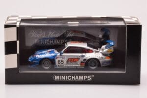 Porsche 911 993 GT2 #65 Roock Racing 24 Hours of Le Mans 1998 Minichamps 1:43 430986765 Metalli — kuva 4 / 4