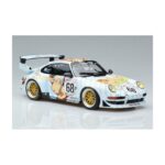 Porsche 911 993 GT2 Naked Lady #68 24 Hours of Le Mans 1998 GT Spirit 1:18 GT729 Hartsi - image 4 of 6