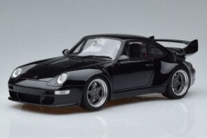 Porsche 911 993 Gunther Werks 400R Musta GT Spirit 1:18 KJ028 Hartsi