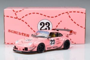Porsche 911 993 RWB Pink Pig Asia Edition GT Spirit 1:18 GT762 Hartsi — kuva 6 / 6
