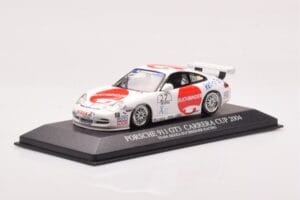 Porsche 911 996 GT3 Cup Team Araxa Buchbinder Racing #27 Landen Porsche Carrera Cup 2004 Minichamps 1:43 400046227 Metalli — kuva 2 / 4
