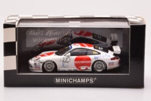 Porsche 911 996 GT3 Cup Team Araxa Buchbinder Racing #27 Landen Porsche Carrera Cup 2004 Minichamps 1:43 400046227 Metalli — kuva 4 / 4