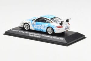 Porsche 911 996 GT3 Cup #7 H. Neuhauser Alutec Belte Porsche Michelin Supercup 2006 Minichamps 1:43 WAP02013117 Metalli — kuva 3 / 4