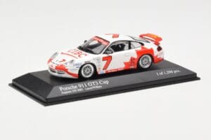 Porsche 911 996 GT3 Cup CIBC #7 L. Wilkins Daytona 250 2003 Minichamps 1:43 400036907 Metalli — kuva 2 / 4