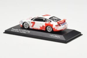 Porsche 911 996 GT3 Cup CIBC #7 L. Wilkins Daytona 250 2003 Minichamps 1:43 400036907 Metalli — kuva 3 / 4