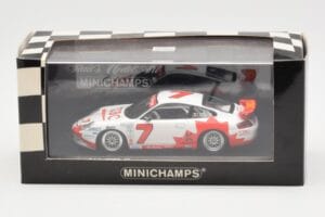Porsche 911 996 GT3 Cup CIBC #7 L. Wilkins Daytona 250 2003 Minichamps 1:43 400036907 Metalli — kuva 4 / 4