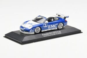 Porsche 911 996 GT3 Cup EMC2 #3 W. Henzler Porsche Carrera Cup 2004 Minichamps 1:43 400046203 Metalli — kuva 2 / 3