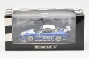 Porsche 911 996 GT3 Cup EMC2 #3 W. Henzler Porsche Carrera Cup 2004 Minichamps 1:43 400046203 Metalli — kuva 3 / 3