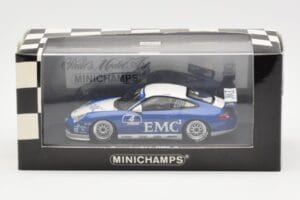 Porsche 911 996 GT3 Cup EMC2 #4 Hardt Porsche Carrera Cup 2004 Minichamps 1:43 400046204 Metalli — kuva 4 / 4