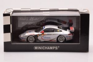 Porsche 911 996 GT3 Cup Infineon #5 W. Henzler Porsche Supercup Winner 2004 Minichamps 1:43 400046205 Metalli — kuva 4 / 4