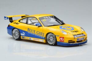 Porsche 911 996 GT3 Cup #88 Macau Winner 2005 AUTOart 1:18 80574 Metalli — kuva 5 / 7