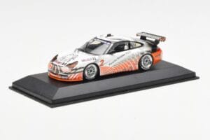 Porsche 911 996 GT3 Cup Mobil 1 #2 V. Ickx Carrera Cup 2004 Minichamps 1:43 403046282 Metalli — kuva 2 / 4