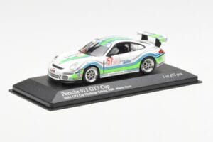 Porsche 911 996 GT3 Cup #57 M. Snow IMSA GT3 Challenge 2008 Minichamps 1:43 400086757 Metalli — kuva 2 / 4