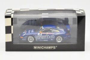 Porsche 911 996 GT3 Cup Team Morellato #16 O. Maximin Porsche Supercup 2006 Minichamps 1:43 400066416 Metalli — kuva 4 / 4