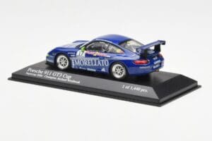 Porsche 911 996 GT3 Cup Team Morellato #17 R. Westbrook Porsche Supercup Champion 2006 Minichamps 1:43 400066417 Metalli — kuva 3 / 4