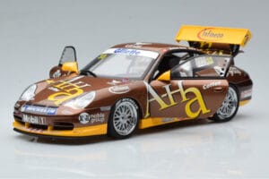 Porsche 911 996 GT3 Cup M. Marsh Carrera Cup Asia Winner 2004 AUTOart 1:18 80489 Metalli — kuva 2 / 7