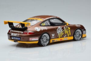 Porsche 911 996 GT3 Cup M. Marsh Carrera Cup Asia Winner 2004 AUTOart 1:18 80489 Metalli — kuva 3 / 7