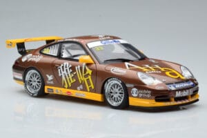 Porsche 911 996 GT3 Cup M. Marsh Carrera Cup Asia Winner 2004 AUTOart 1:18 80489 Metalli — kuva 5 / 7