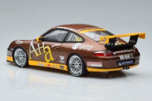 Porsche 911 996 GT3 Cup M. Marsh Carrera Cup Asia Winner 2004 AUTOart 1:18 80489 Metalli — kuva 6 / 7