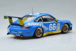 Porsche 911 996 GT3 R #6 24 Hours of Daytona GT Class Winner 2002 AUTOart 1:18 80273 Metalli — kuva 3 / 7
