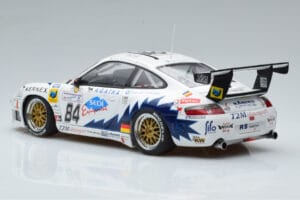 Porsche 911 996 GT3 R J. Ickx 24 Hours of Le Mans 2003 AUTOart 1:18 80379 Metalli — kuva 6 / 7