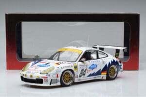 Porsche 911 996 GT3 R J. Ickx 24 Hours of Le Mans 2003 AUTOart 1:18 80379 Metalli — kuva 7 / 7