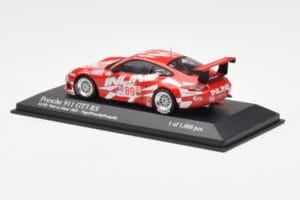 Porsche 911 996 GT3 RS Inline #89 B. Frisselle / D. Negri / S. Pumpelly ALMS Petit Le Mans 2003 Minichamps 1:43 400036989 Met — kuva 3 / 4