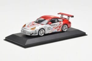 Porsche 911 996 GT3 RSR Flying Lizard #80 S. Neiman / J. Pechnik / J. Van Overbeek GT2 Class 24 Hours of Le Mans 2005 Minicha — kuva 2 / 4