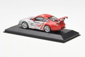 Porsche 911 996 GT3 RSR Flying Lizard #80 S. Neiman / J. Pechnik / J. Van Overbeek GT2 Class 24 Hours of Le Mans 2005 Minicha — kuva 3 / 4
