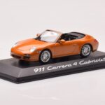 Porsche 911 997 Carrera 4 Cabriolet Oranssi Metallic Minichamps 1:43 - image 2 of 4