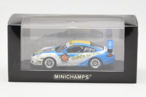 Porsche 911 997 GT3 Cup Child's Dream #13 M. Lee Carrera Cup Asia 2007 Minichamps 1:43 400076413 Metalli — kuva 4 / 4