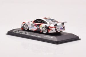 Porsche 911 997 GT3 Cup #124 Mattheus / Geoffroy / Vanbellingen / Fumal 24 Hours of Spa 2005 Minichamps 1:43 400056224 Metall — kuva 3 / 4