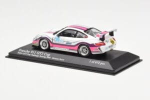 Porsche 911 997 GT3 Cup #56 M. Snow IMSA GT3 Challenge 2008 Minichamps 1:43 400086456 Metalli — kuva 3 / 4