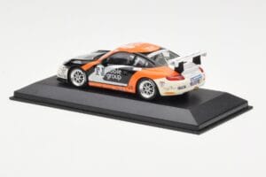 Porsche 911 997 GT3 Cup Noble Group #9 R. Meins Carrera Cup Asia Macau 2007 Minichamps 1:43 400076419 Metalli — kuva 3 / 4