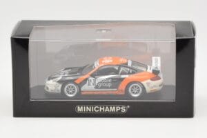 Porsche 911 997 GT3 Cup Noble Group #9 R. Meins Carrera Cup Asia Macau 2007 Minichamps 1:43 400076419 Metalli — kuva 4 / 4