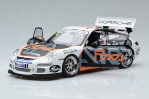 Porsche 911 997 GT3 Cup #33 M. Marsh Carrera Cup Asia 2006 AUTOart 1:18 80782 Metalli — kuva 2 / 7