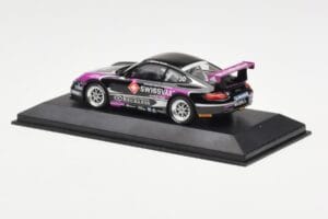 Porsche 911 997 GT3 Cup Swissvax #30 K. Sasaki Carrera Cup Asia Macau 2007 Minichamps 1:43 400076430 Metalli — kuva 3 / 4