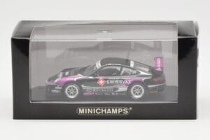 Porsche 911 997 GT3 Cup Swissvax #30 K. Sasaki Carrera Cup Asia Macau 2007 Minichamps 1:43 400076430 Metalli — kuva 4 / 4