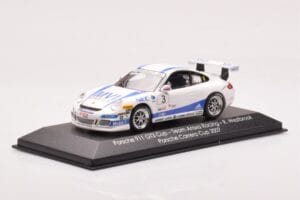 Porsche 911 997 GT3 Cup #3 Team Araxa Racing R. Westbrook Porsche Carrera Cup 2007 Minichamps 1:43 WAP02012318VKK Metalli — kuva 2 / 4