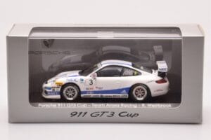 Porsche 911 997 GT3 Cup #3 Team Araxa Racing R. Westbrook Porsche Carrera Cup 2007 Minichamps 1:43 WAP02012318VKK Metalli — kuva 4 / 4