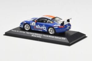 Porsche 911 997 GT3 Cup #8 M. Schrey Team Konrad Motorsport Porsche Michelin Supercup 2006 Minichamps 1:43 WAP02013217 Metall — kuva 3 / 4