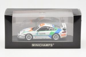Porsche 911 997 GT3 Cup Tsuchiya #80 K. Sawa Carrera Cup Asia Macau 2007 Minichamps 1:43 400076480 Metalli — kuva 4 / 4