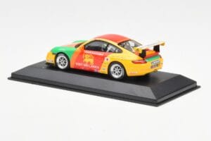 Porsche 911 997 GT3 Cup Visit Sri Lanka #6 D. Malagamuwa Carrera Cup Asia Macau 2007 Minichamps 1:43 400076406 Metalli — kuva 3 / 4