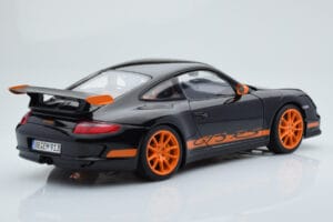 Porsche 911 997 GT3 RS Musta AUTOart 1:18 WAP02112017 Metalli — kuva 3 / 8