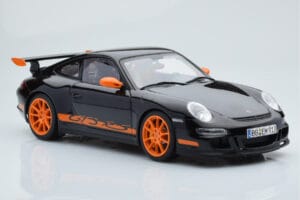 Porsche 911 997 GT3 RS Musta AUTOart 1:18 WAP02112017 Metalli — kuva 6 / 8