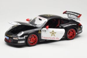 Porsche 911 997 GT3 RS #176 Team Ring Police VLN 2011 Norev 1:18 187570 Metalli — kuva 2 / 8